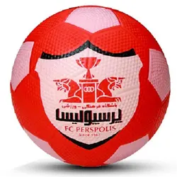 توپ فوتبال لاستیکی طرح پرسپولیس سایز۴