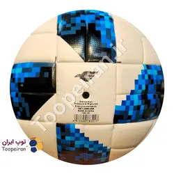 توپ فوتبال طرح فاکس مدل تلستار سایز5|آبی