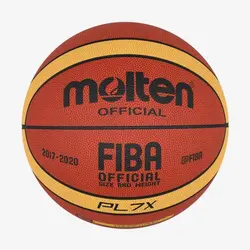 توپ بسکتبال طرح مولتن مدل چرمی PL7X سایز7