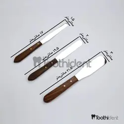 اسپاتول فلزی همزن گچ