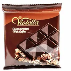 فرآورده کاکائویی تابلت قهوه ویولتا فرمند - 55 گرم