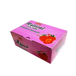 تافی قلمی توت فرنگی فستیوال شیرین عسل - 620