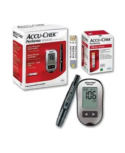 دستگاه تست قند خون آکیو چک مدل پرفورما به همراه قلم و نوار تست قند خون - ویونا طب