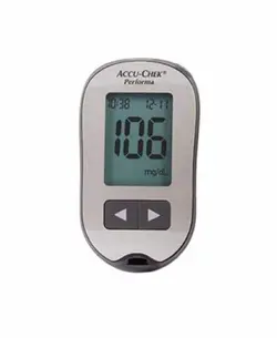 دستگاه تست قند خون آکیو چک مدل پرفورما به همراه قلم و نوار تست قند خون - ویونا طب