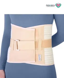 کرست لومبوساکرال با کمربند طب و صنعت 53200 tebosanat - ویونا طب