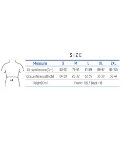 کمربند آتل دار نرم داکترمد DR-B053 - ویونا طب