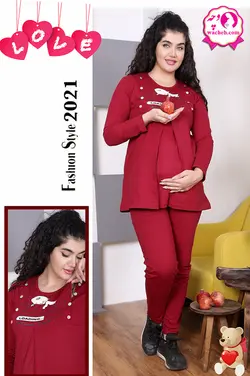 تونیک شلوار بارداری و شیردهی پرنسا