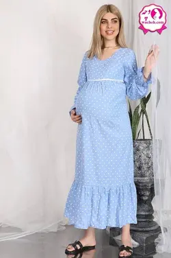 پیراهن بارداری بنفشه وچه