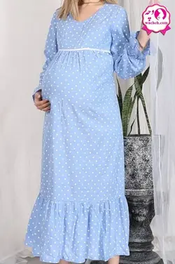 پیراهن بارداری بنفشه وچه