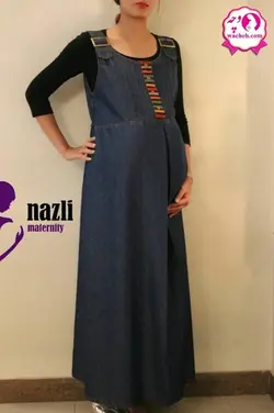 سارافون بارداری و شیردهی ماکسی سگک دار روناک