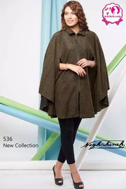 مانتو بارداری و شیردهی پانچ  لمه پشمی آترین