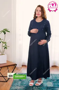 پیراهن مانتو ماکسی بارداری و شیردهی آلاله