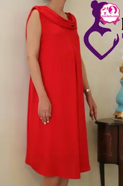 پیراهن بارداری مجلسی پشت دانتل