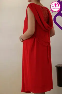 پیراهن بارداری مجلسی پشت دانتل