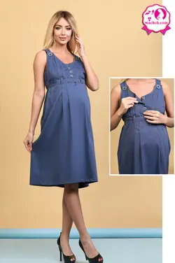 سارافون بارداری و شیردهی جین دکمه پرچی دو رینگی