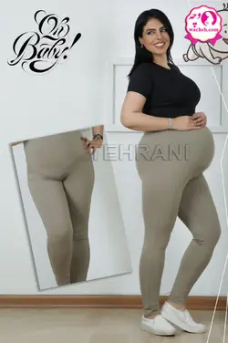 شلوار بارداری تریکو لاکرا نخ پنبه