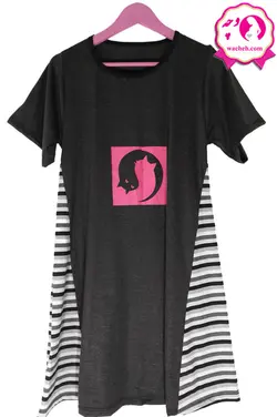 پیراهن باردای ملانژ خانگی