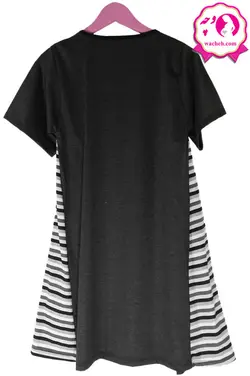 پیراهن باردای ملانژ خانگی