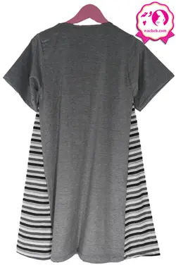 پیراهن باردای ملانژ خانگی