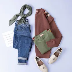 6084-بلوز بافت آوین