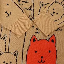 6104-بلوز بافت گربه