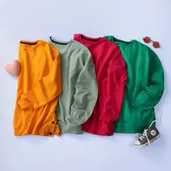 6144-بلوز دورس بغل دکمه رنگی