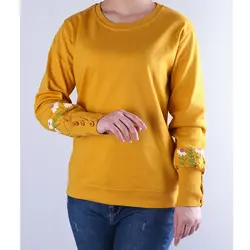 6172-بلوز آستین چاپی گل