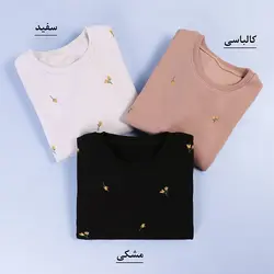 6210-بلوز دورس گلدوزی گل