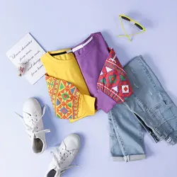 6226-بلوز آستین چاپی سورنا