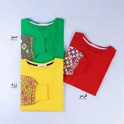 6226-بلوز آستین چاپی سورنا