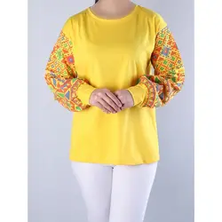 6226-بلوز آستین چاپی سورنا