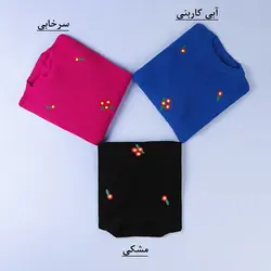 6257-بلوز بافت روژا