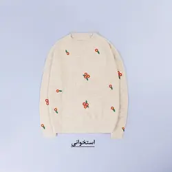 6257-بلوز بافت روژا