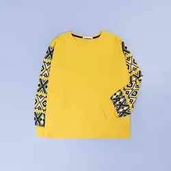 6289-بلوز آستین چاپی آروا