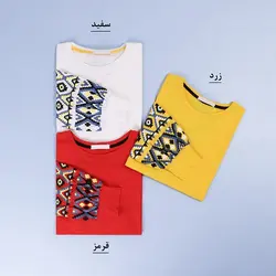 6289-بلوز آستین چاپی آروا