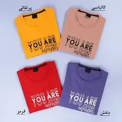 6318-بلوز چاپی YOU ARE ENOUGH