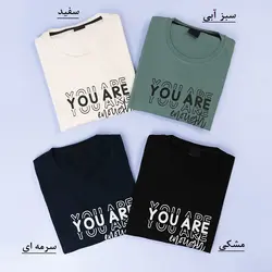 6318-بلوز چاپی YOU ARE ENOUGH