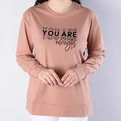 6318-بلوز چاپی YOU ARE ENOUGH