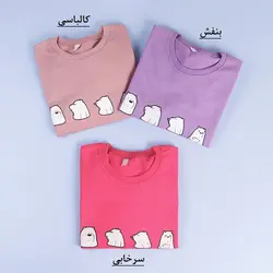 6323-بلوز دورس چاپی پاندا