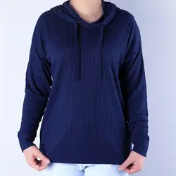 6405-بلوز کلاه دار سارن