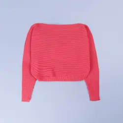 6402-بلوز کراپ بافت آناهید