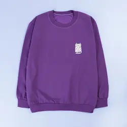 6376-بلوز دورس چاپی گربه