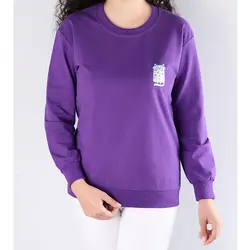 6376-بلوز دورس چاپی گربه