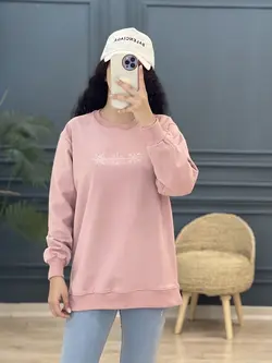 6439-بلوز دورس گلدوزی برف