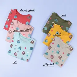 6424-بلوز چاپی گربه