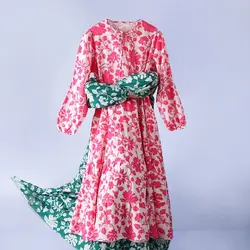 6419-پیراهن بلند سنتی