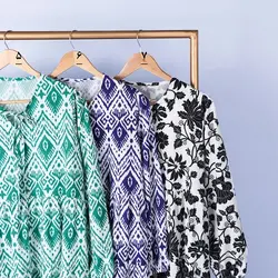 6419-پیراهن بلند سنتی