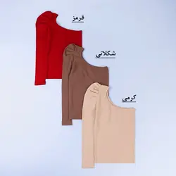 6414-بلوز آستین چین آنیلا