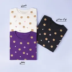 6480-بلوز چاپی خرس