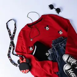 6524-بلوز چاپی میکی موس